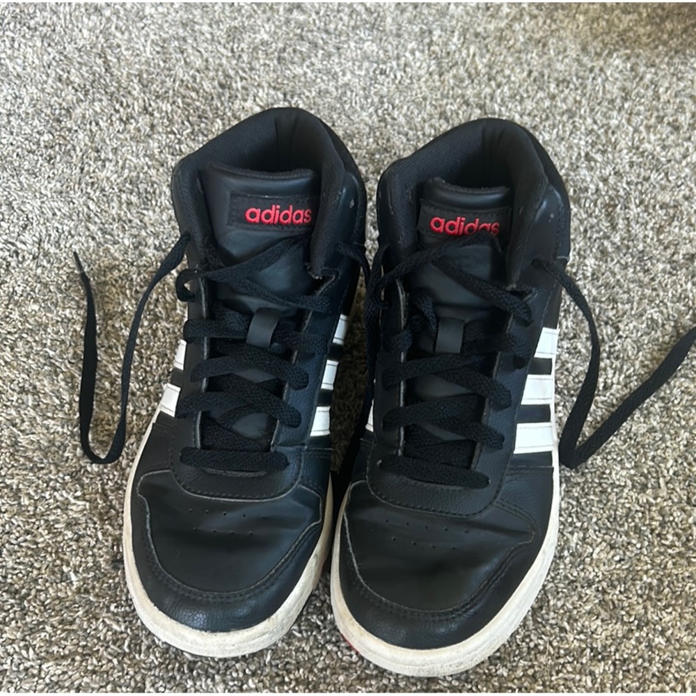 Adidas Classic Black and White High-Tops